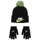 Nike Βρεφικό σετ σκουφάκι & γάντια Club Chenille Peak Beanie/Gloves Set
